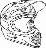 Dirt Bike Helmet Coloring Pages & coloring Book sketch template