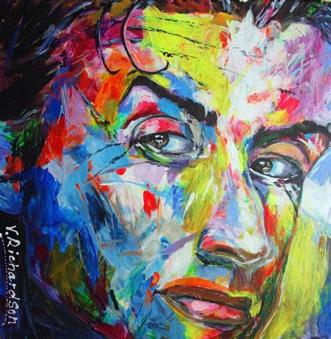 Sylvester Stallone Painting by Viktoriya Richardson | Saatchi Art