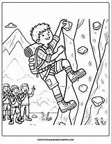 25 Hiking Coloring Pages  For Kids sketch template