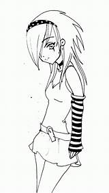 Best Coloring Books Anime Pages Sad sketch template