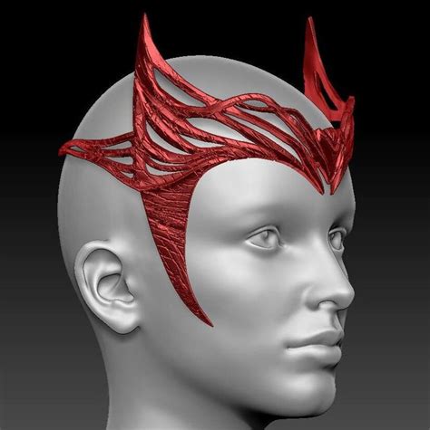 Scarlet Witch Crown Multiverse of Madness STL 3D Model - Etsy in 2022 | Scarlet witch, Scarlet ...