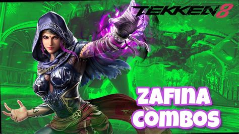 Zafina Combos | Tekken 8 - YouTube