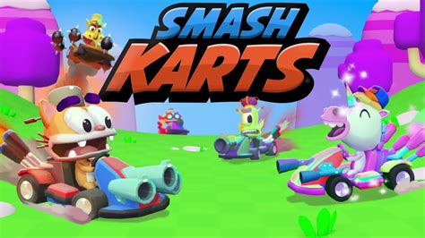 SmashKarts Official Trailer - A multiplayer online battle arena game ...