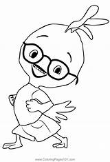 Chicken Little 2 Coloring Page For Kids  Free Printable sketch template