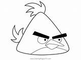 Angry Birds Chuck Coloring Page For Kids  Free Printable sketch template