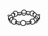 Bracelet Coloring Page For Download  sketch template