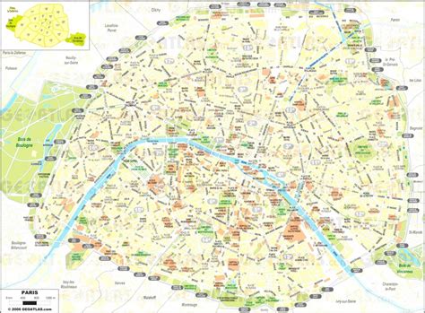 Printable Paris Tourist Map Capitalsource Printable Map Of Paris Images