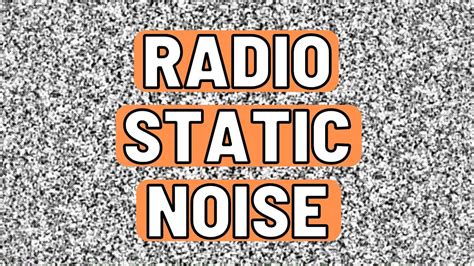 [1 Hour] Radio Static Noise | Sleep & Relaxation. White Noise Sleep Relax. SSB Noise - YouTube