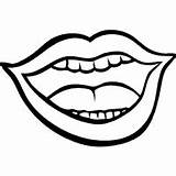 Mouth Coloring  ClipArt Best sketch template