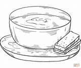 Bowl Of Soup coloring Page  Free Printable Coloring Pages sketch template
