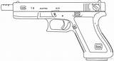Glock Coloring Pages sketch template