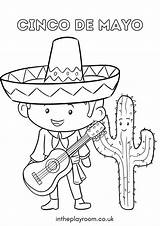 14 free printable cinco De Mayo coloring Pages – Artofit sketch template