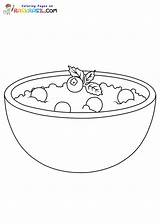 Oatmeal Coloring Pages sketch template