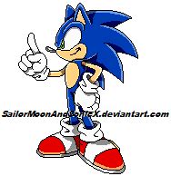 Sonic Pixelart by SailorMoonAndSonicX on DeviantArt