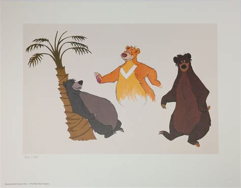 Jungle Book Deluxe Limited Edition Print Set - ID: aprjunglebook17251 | Van Eaton Galleries