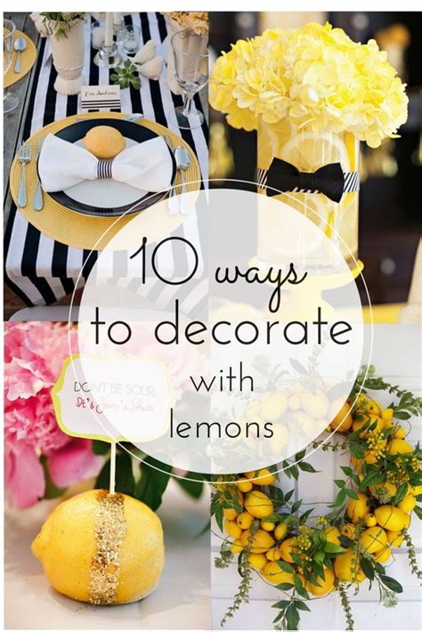 lemon decorations in 2024 | Lemon themed bridal shower, Lemon themed ...