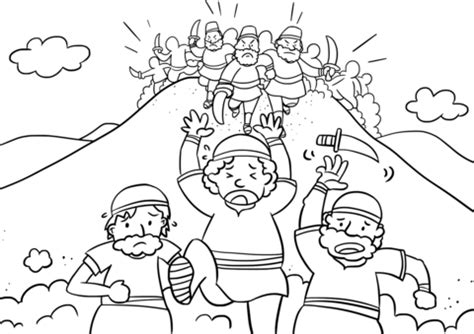 Los amalecitas y los caanitas atacan a los israelitas Dibujo para colorear Free Pictures, Free ...