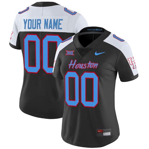 Houston Cougars 2023 Oilers Inspired Vapor Custom Jersey V3 - All ...