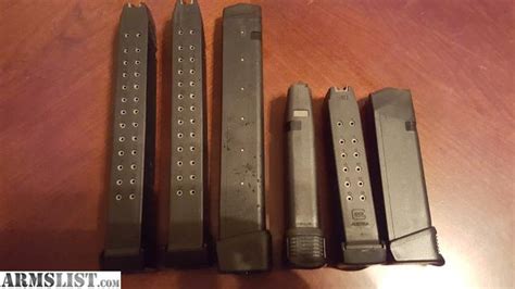 ARMSLIST - For Sale: Glock 40 cal extended magazines