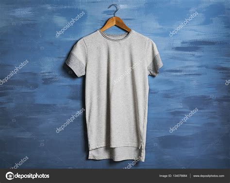 Blank color t-shirt Stock Photo by ©belchonock 134076664