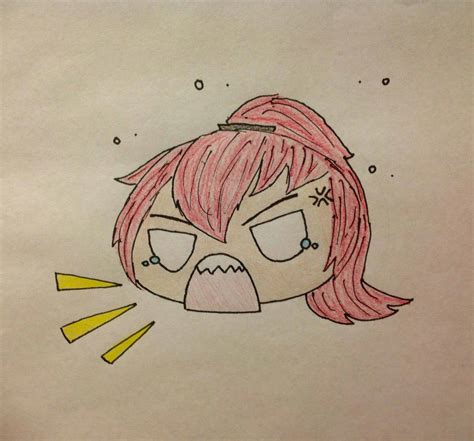 Angry Chibi by CrimsonNight-Wolf on DeviantArt