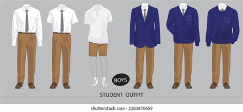 School Uniform Template Royalty-Free Images, Stock Photos & Pictures ...