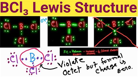 Draw The Lewis Structure For Bcl3