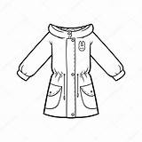 Chaqueta Kleding Kleurplaat Jas Giacca Kleurplaten Jacke Malvorlage  sketch template