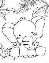 Free Printable elephant coloring pages – Artofit sketch template