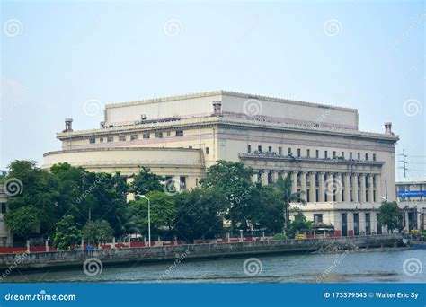 Manila Central Post Office Or Also Known As Post Office Building Facade In Manila, Philippines ...