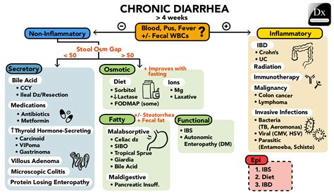 Dx schema – Chronic Diarrhea – The Clinical Problem Solvers