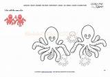 Octopus Coloring Page Pre K sketch template