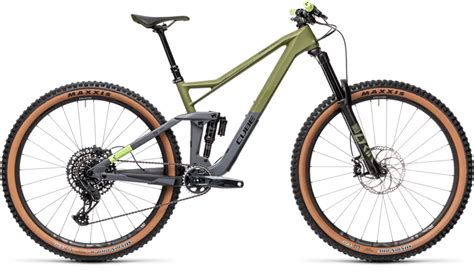 Cube Stereo 150 C62 Race 29er GX 12spd Mountain Bike 2021 Olive/Grey