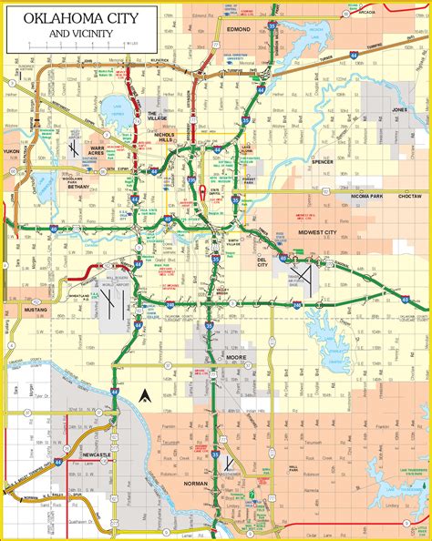 Current Oklahoma State Highway Map