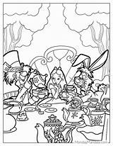26 Alice In Wonderland Coloring Pages Free PDF Printables sketch template