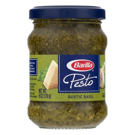 Barilla Rustic Basil Pesto Sauce | Hy-Vee Aisles Online Grocery Shopping