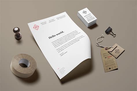 40 Best Letterhead Mockups To Improve Brand Identity - Colorlib