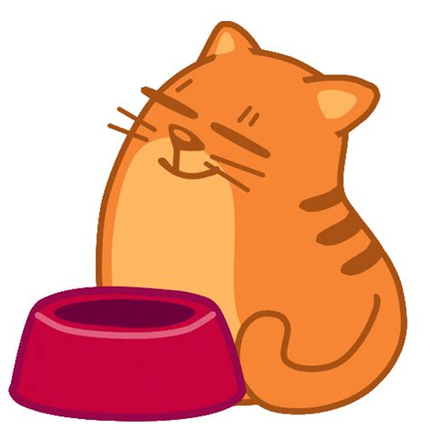 an orange cat sitting next to a red bowl with its head on the top of it