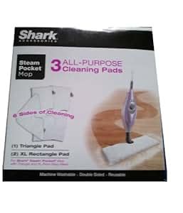 Amazon.com - Shark Steam Pocket Mop Accessories: 3 All-purpose Cleaning ...