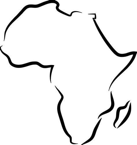 Africa Outline - ClipArt Best