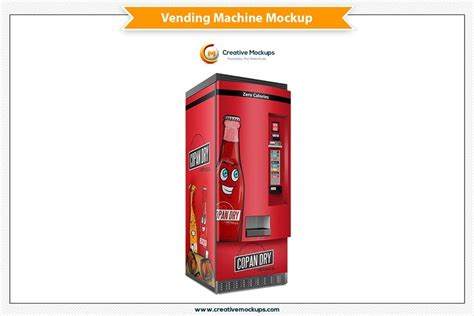 Vending Machine Psd Mockup | Mockup psd, Vending machine, Mockup