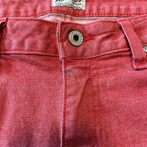 Naked and Famous Weird Guy Red Selvedge Chino Jeans S… - Gem