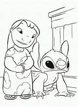 Disney Lilo And Stitch Coloring Pages Sketch Page sketch template