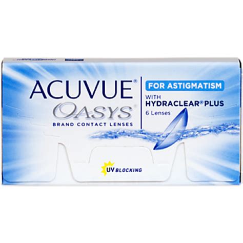 Buy ACUVUE OASYS FOR ASTIGMATISM Contact Lens Online - 393Lens.com