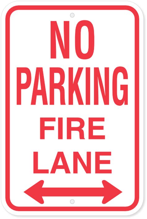 Fire Lane Sign