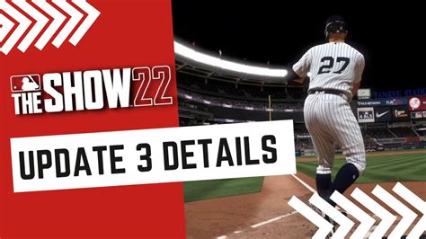 MLB The Show 22 Update 3 Full Details! - Win Big Sports