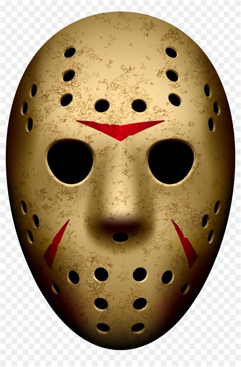 Jason Mask Friday The 13th Png Clip Art Image - Friday The 13th Mask Png, Transparent Png ...