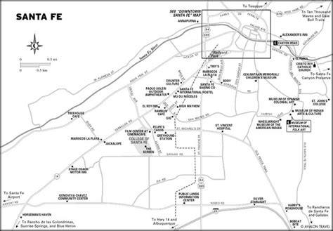 Map Of Santa Fe Nm - Maping Resources