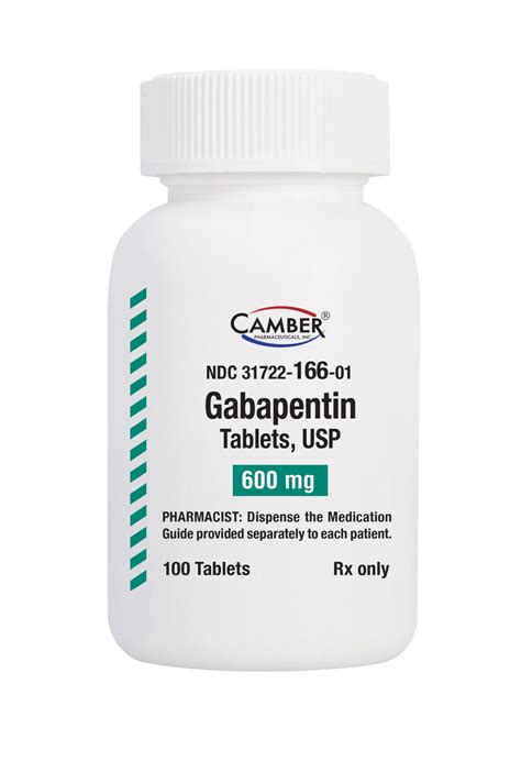 Gabapentin – Camber Pharmaceuticals