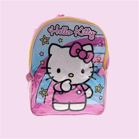 Hello kitty backpack ♡ - super cute rare design -... - Depop